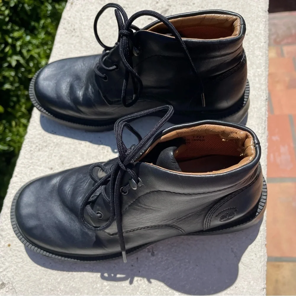 Timberland Men's Newman Waterproof Chukka Boots in Black